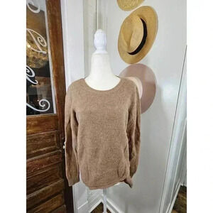 Madewell Women's Size S Tan Knit Sweater